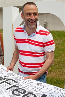 El periodista Marc Marginedas recibe este jueves el Premio Luka Brajnovic de la Comunicación de la UN