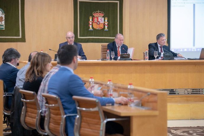 Sevilla.-La Diputación aprueba la rama supramunicipal del Supera 7 con  8,8 millones para carreteras y 3,9 para bomberos