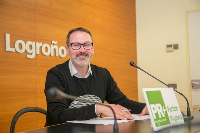 El concejal del PR+, Rubén Antoñanzas