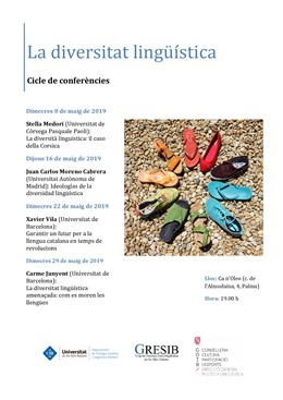 Ca n'Oleo acull aquest maig un cicle de conferncies sobre la diversitat lingüística
