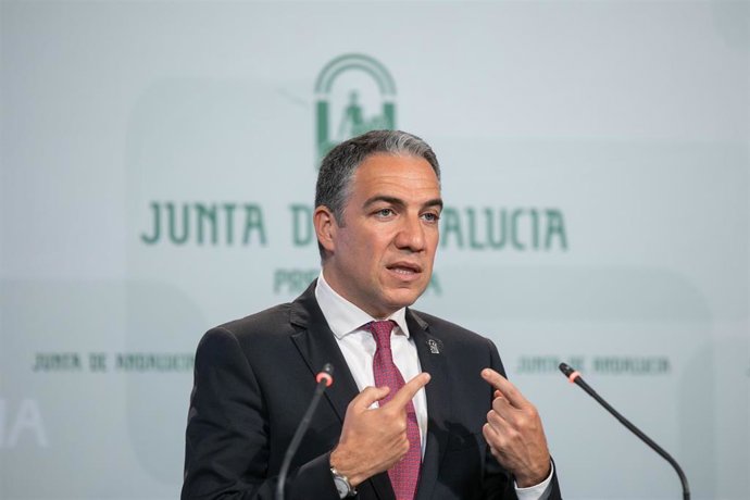 Rueda de prensa posterior a la reunión semanal del Consejo de Gobierno de la Junta de Andalucía 