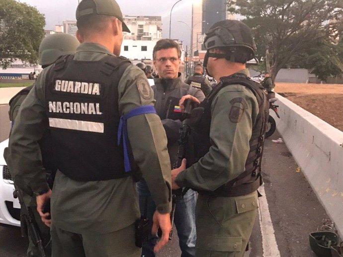 Veneuela.- Guaidó assegura que compta amb el suport de "un grup molt important" de militars "en tot el país"