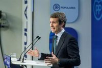 Casado pasa a la ofensiva con Cs y Vox: "No les importa la gobernabilidad, solo socavar al PP"