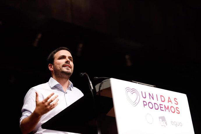 Acto público en Málaga de Unidas Podemos con la participación de Irene Montero, número dos al Congreso por Madrid