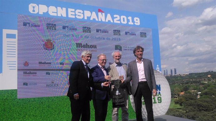 Golf.- Madrid Trophy Promotion, promotor del Mutua Madrid Open, organizará el Open de España de golf los próximos 5 años