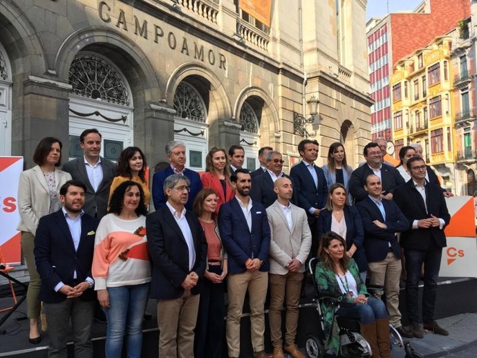 26M.- Ciudadanos Presenta Su Candidatura Para El "Cambio Moderado" Y La Transformación De Oviedo Hacia "El Futuro"