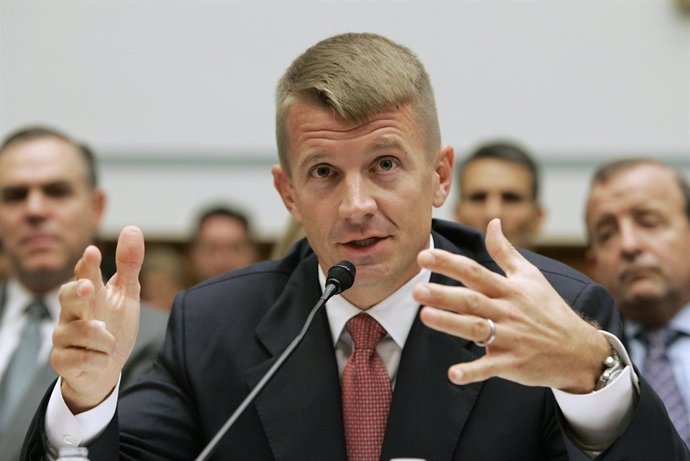 Blackwater USA Chief Executive Erik Prince testifies before the House Oversight 