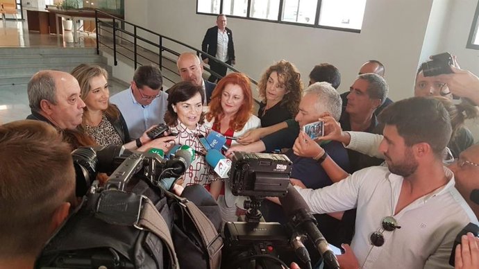 28A.- Carmen Calvo: "Cuando Se Pierde La Mesura Se Pierde Lo Más Importante En Política, El Apoyo De Los Ciudadanos"