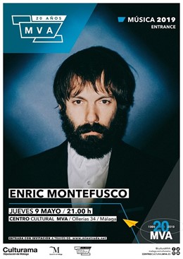 Málaga.- El artista Enric Montefusco presenta los nuevos temas de su segundo disco en solitario en el Centro Cultural