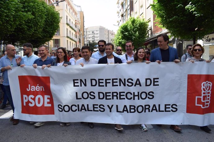 Jaén.- Reyes (PSOE) apuesta por "seguir recuperando derechos laborales y salarios en España"