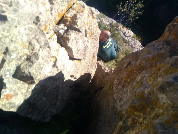 Rescatada por Guardia Civil una chica en Soto