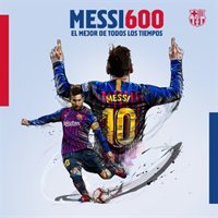 Leo Messi alcanza los 600 goles con el Barça