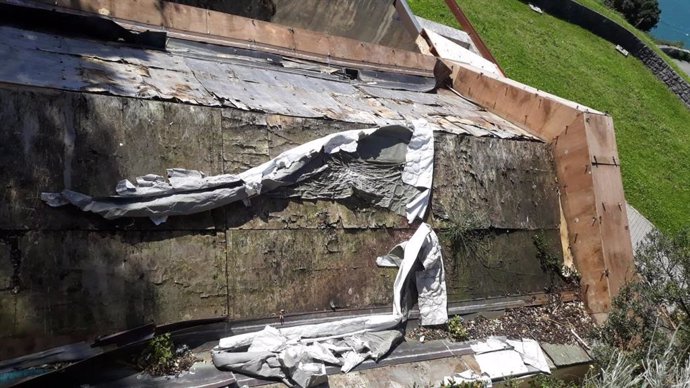 Santoña.- La batería alta de San Martín sufre actos vandálicos y expolios desde hace más de un año