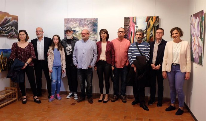 Zaragoza.- Los alumnos del Centro Atelier de Artistas muestran sus obras en una exposición hasta el 26 de mayo