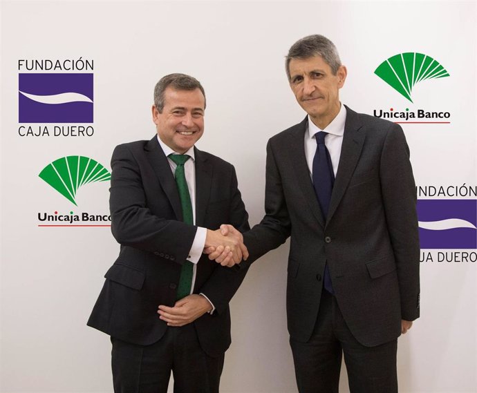 Unicaja Banco suscribe un acuerdo para apoyar económicamente las actividades de Fundación Caja Duero