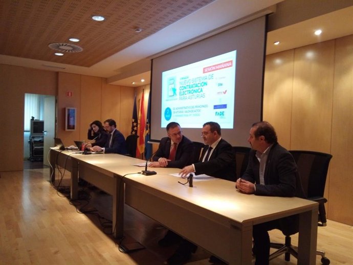 Una empresa portuguesa gestionará a partir de lunes la plataforma de contratación pública en Asturias