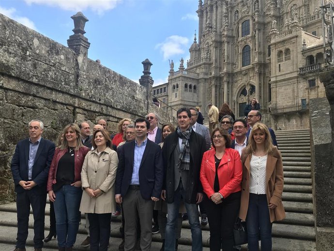 PSdeG insta a Feijóo a "enfrentarse" con Vox y avisa de que con los resultados del 28A ésta fuerza entraría en Galicia