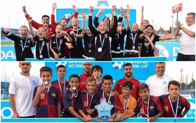 Fútbol.- El CE Tecnofútbol Salou y el CE Mercantil, campeones de la Fase Nordest