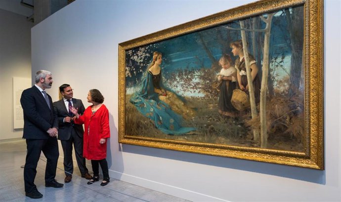 Sevilla.- CaixaForum presenta 'Azul. El color del Modernismo' con obras de Anglada-Camarasa, Picasso o Santiado Rusiñol