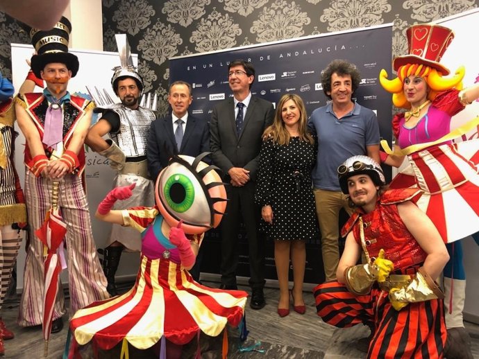 CádizAlDía.- Irene García apoya en Sevilla la presentación del Concert Music Festival