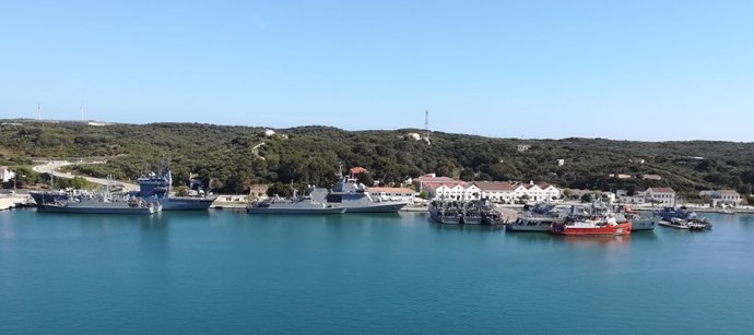 Los buques del ejercicio 'Esp Minex-19' atracarán este sábado en Porto Pí para una escala logística y de descanso