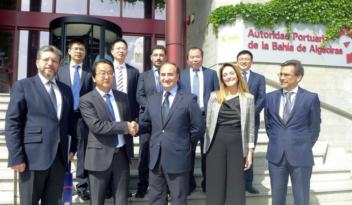 Puerto De Algeciras. Visita De Delegación De Ningbo Zhoushan