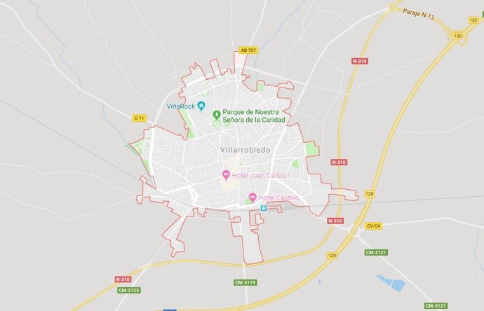 Sucesos.- Una afectada por inhalación de humo en Villarrobledo tras un incendio en una casa provocado por la lavadora