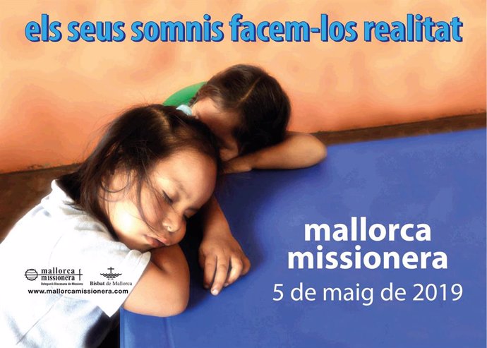 La jornada 'Mallorca Missionera' se celebra aquest diumenge amb el lema 'fem els seus somnis realitat'