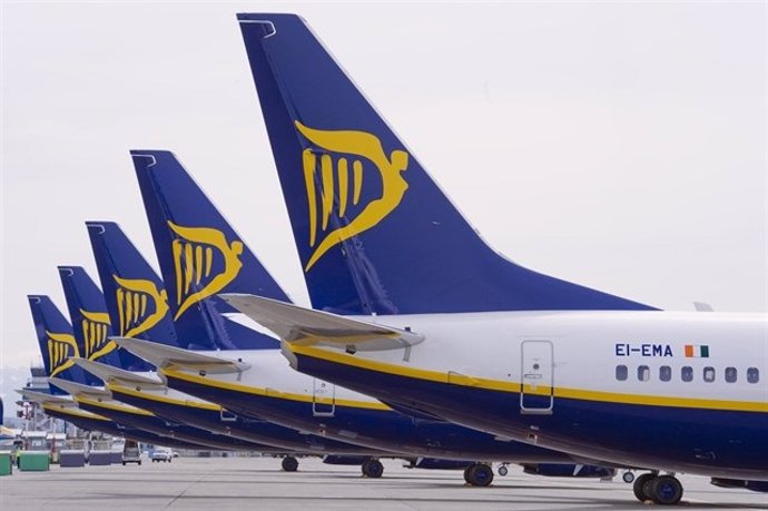 El índice de puntualidad de Ryanair alcanza el 90% en abril