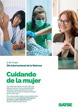 Satse alerta de que Andalucía necesita "mil matronas más" y lamenta ratio de "0,17 profesionales por 1.000 habitantes"