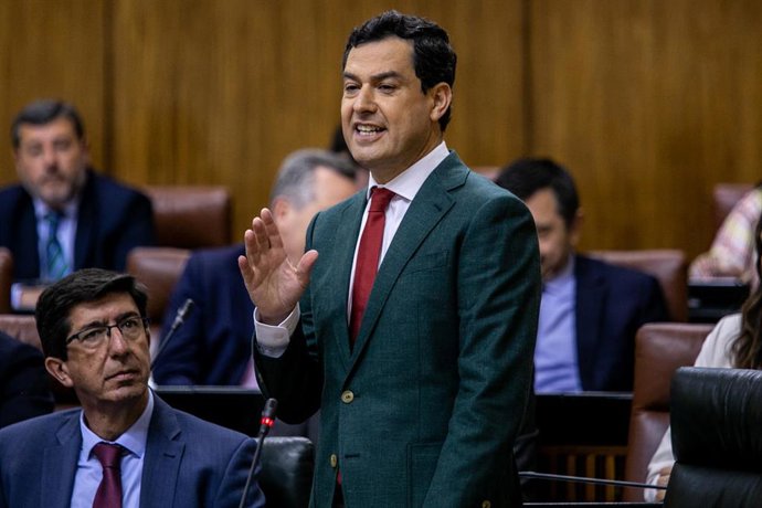 Segunda jornada del Pleno del Parlamento andaluz