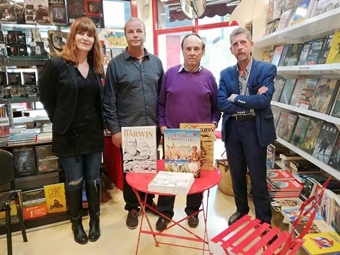 El Govern collabora en la presentació a Palma de tres obres del dibuixant Joan Escandell