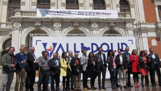 Valladolid avanza en la promoción con 'Plaza Mayor del Vino' para situarse en "la Champions" del enoturismo