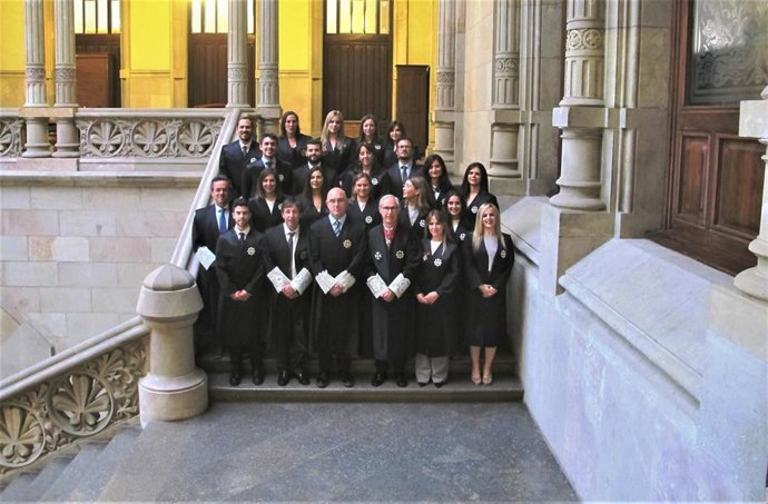 Un total de 18 letrados de la Administración de Justicia se incorporan en Catalunya