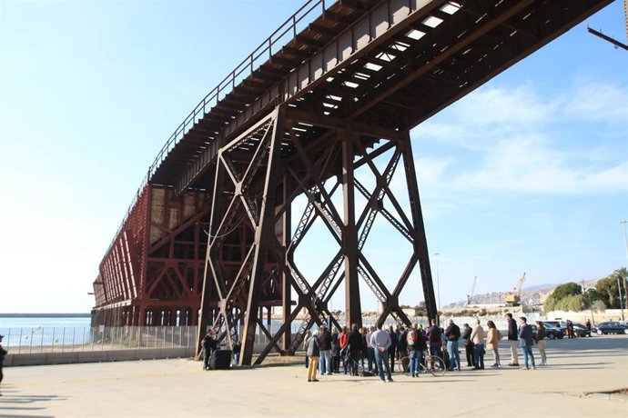 El ministro de Cultura y Deporte, José Guirao, presenta la segunda fase del proyecto de restauración del Cable Inglés. 