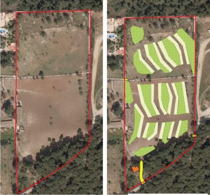 El GOB alega contra el interés general de un aparcamiento proyectado en suelo rústico de Cala Agulla