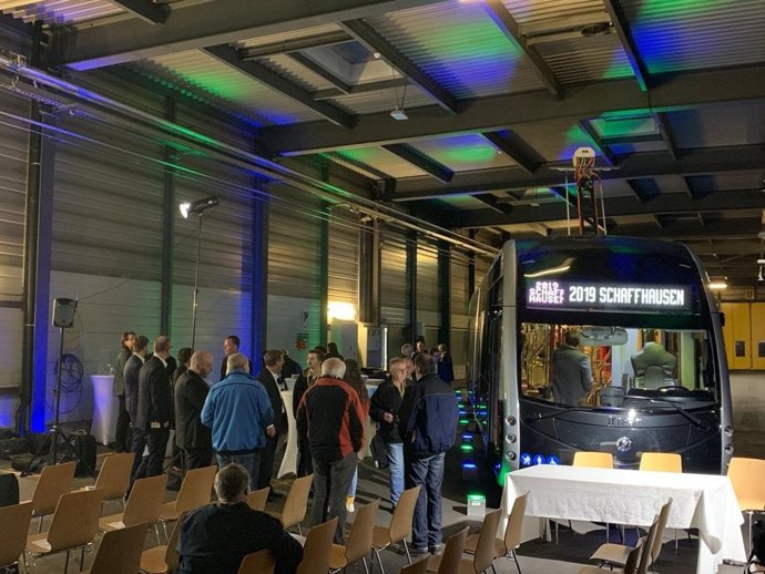 Irizar se adjudica el contrato para el suministro del sistema de autobuses eléctricos para Schaffhausen (Suiza)