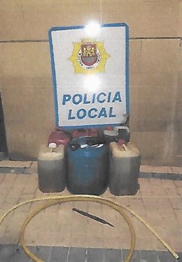 Detenidas dos personas por sustraer gasoil de varios camiones