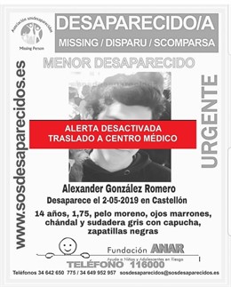 Sucesos.- Localizan al chico de 14 años que buscaban en Castellón desde este jueves