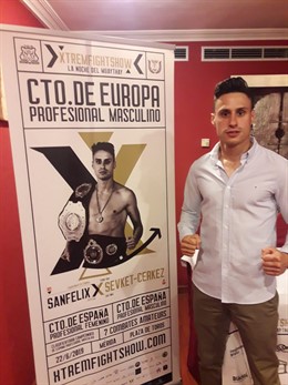 José Luis González Sánfelix buscará el título europeo de Muay Thai en una velada en la Plaza de Toros de Mérida