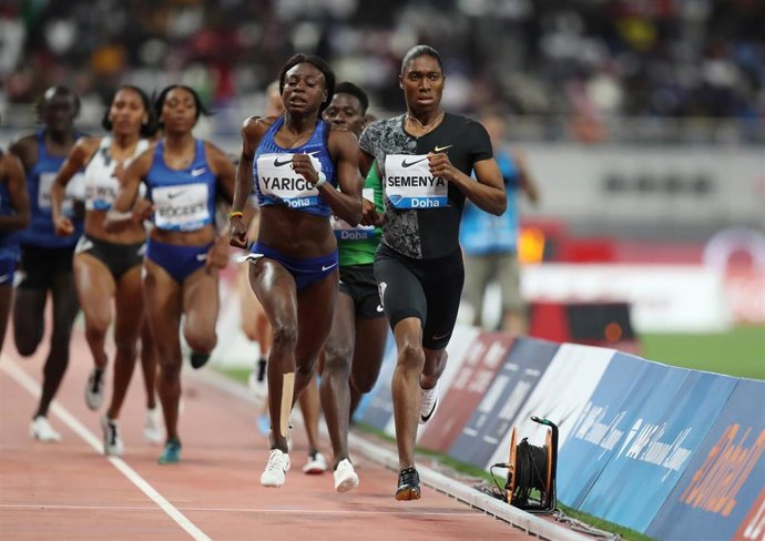 Atletismo.- Semenya gana 800 mts en Doha tras perder apelación sobre nuevas reglas