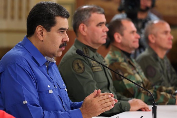Maduro se reivindica como el presidente de "la clase obrera" frente "al imperio y sus lacayos"