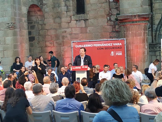 26M.- Fernández Vara: "No Habrá Mina Porque Los Cacereños No Quieren Y No Hay Más Que Discutir"