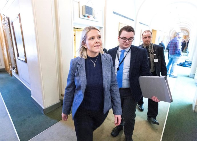 La ministra de Justicia noruega, Sylvi Listhaug 