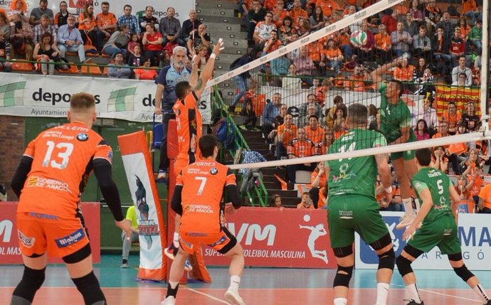 Voleibol.- El Teruel conquista su séptima Superliga Masculina