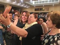 Susana Díaz cuestiona la "credibilidad" de Moreno y acusa al Gobierno andaluz de ser "rehén de la extrema derecha"