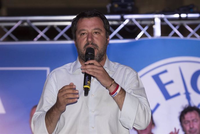 Matteo Salvini presents League candidates to European Parliament