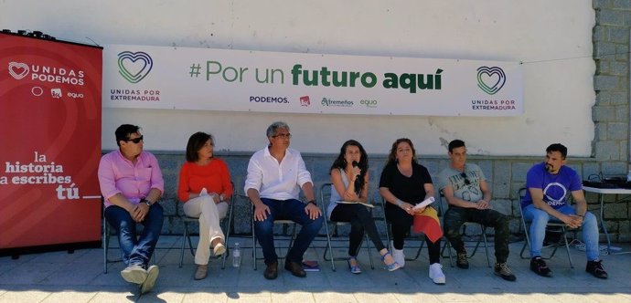26M.- De Miguel Subraya Que Unidas Por Extremadura Es La "Única Garantía" De Políticas Para La Mayoría Social