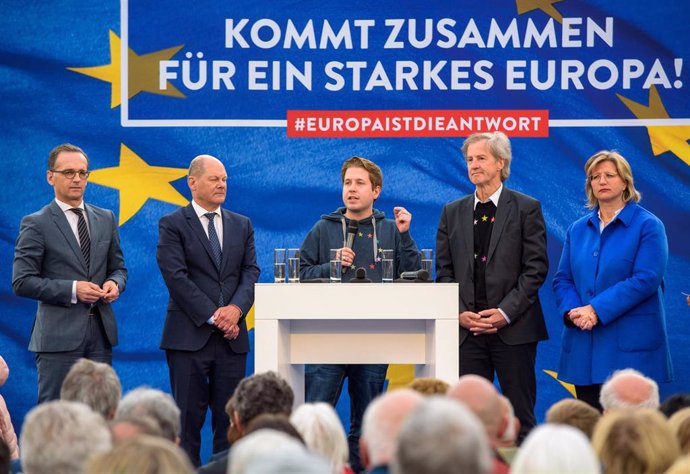 SPD campaign for European elections in Germany