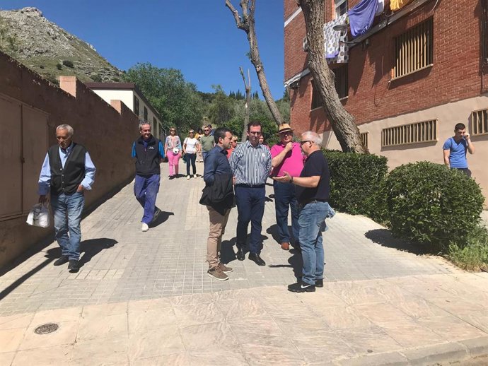 Jaén.- 26M.- Millán afirma que La Glorieta es "ejemplo del trabajo que hay que hacer para equilibrar los barrios"